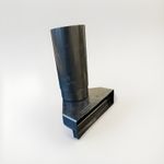 Ubbink UB11 Slate Roof Vent Adaptor Black Polypropylene