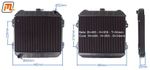 FORD CAPRI MK3 RADIATOR V6 2.8i Manual Gearbox NEW