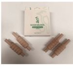 Kookaburra Cricket Weighted Stumps Bails (Pack of 4) Size Senior