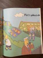 Matt Groening Hand Signed The Simpsons Beyond Forever Book & PSA QO Card + COA