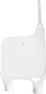 UFO Front Number Plate For Honda CR125/250/500 90-94 White Ho02629-041