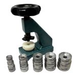Crystal Glass & Case Back Fitting Tool Wheel Type 15 Dies Watch Repairs Pressing