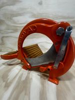 Vintage Mid-Century Danish Raadvad Bread Slicer Model 294 Orange – Ove Larsen