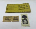 National Savings Stamp Booklet With Stamps 1970s Liverpool Tram Tkt & Cig Card