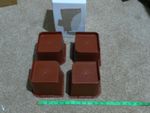 HEAVY DUTY BED CHAIR RISER BLOCK X4