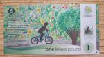 Lewes One Pound, Transition Currency (Cycle Lewes) 2020 Unc