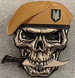 Special Air Service SAS Skull & Dagger 'Who Dares Wins' Challenge Coin