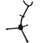 1PC Portable Tenor Saxophone Stand Sax Ground Tripod Holder Universal Saxophone