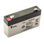 Yucel / Yuasa Y1.2-6 Rechargeable Sealed Lead Acid Battery 6v 1.2ah UPS System