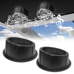RECOIL USP8B Pairs of 8-Inch Speaker Pods, Universal 8” Angled Speaker Boxes