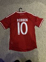 SIGNED ARJEN ROBBEN 2012/2013 BAYERN MUNICH UCL FINAL HOME SHIRT