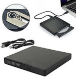 USB External DVD CD Hard Disc Burner Player Reader Optical Drive for PC Laptop