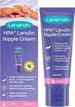 Lansinoh HPA Lanolin Nipple Cream for Sore Nipple & Cracked Skin, 40ml