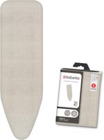 Brabantia Cotton Ironing Board Cover Size B 124cm x 38cm Denim Grey