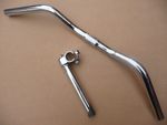 All Rounder Bicycle Handlebars &/or Quill Stem 22.mm Steel Chrome Bike Cycle