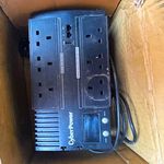CyberPower Desktop/Freestanding UPS Battery Backup 8-Outlets LCD USB Black