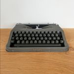 Vintage 1950s Empire Aristocrat Typewriter. Functional. New Ribbon. Great Cond.