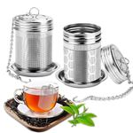 Tea Infuser 304 Stainless Steel Tea Strainers Drip Trays Tea Diffuser Filter