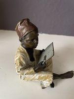 Antique cold painted Vienna bronze by or contributed to Franz Bergmann