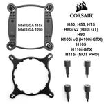 Corsair Hydro Series - Intel LGA Bracket Kit - CHECK LISTING FOR COMPATIBILITY 