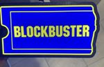 Blockbuster Fun USB LED Light Box Display Retro Video Shop Gift Tv Room Film