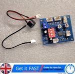 12V PWM PC CPU Fan Temperature Control Speed Controller Module High-Temp Alarm