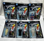 Full Set of 6 SUPERMAN MOVIE RETRO Lois Lane Jor-El Chase Lex Zod SPIN MASTER