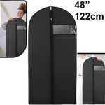 122cm Extra Large Hanging Suit Dress Coat Travel Bag Clothes Cover Storage Zip