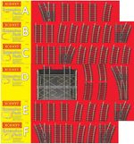 HORNBY TrakMat Track Extension Pack A B C D E F - Pack Choice