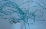 A pair of SFP+ 8Gbps LC fibre modules and 10m fibre patch lead