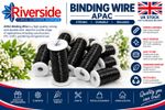 Binding Reel 1 x 45m Roll Mossing Wire Florists Wreath 24 Gauge 0.56mm*