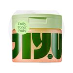 Jiyu Korean Skincare Anti-Aging, Dark Spot & Wrinkle Minimizing Toner Pads 100Pc