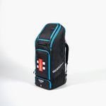 2026 Gray Nicolls Team 500 Cricket Duffle Bag Black / Blue Size 90 x 37 x 37cm