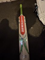 Gray-Nicolls Cricket Set Bundle – Bat, Leg Pads & Helmet, Multi-Colour