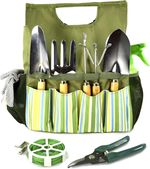 Plant Theatre Essential Garden Tool Bag Includes Tools for the Gardener