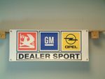 Vauxhall Dealer Sport Banner Classic Car Workshop Garage Wall Display