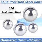 Bearings Ball Precision Solid Steel Ball Dia 1mm-125mm 304 Stainless Steel Ball