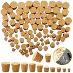 Glass Bottle Stopper  Wine Jar Plug Bottle Oak Cork Container Wood Lid Bottl Cap