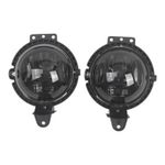 Fits MINI Cooper Smoked Fog Lights R56 R57 Driver & Passenger Pair 2006–2014 JCW