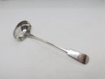 George III Aberdeen Scottish Provincial Sterling Silver Ladle William Jamieson