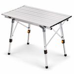 3ft Adjustable Portable Folding Outdoor Aluminium Camping Kitchen Work Top Table