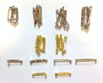 Brooch Bar Pins - Backs for Jewellery Making Findings - Colour & Size Choice
