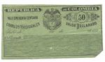 COLOMBIA 1890 Certificado de Contenido Mi# 33 MINT
