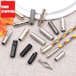Sweatpants Hoodie Toggles Ends Metal Crafts Aglet Tips for Jacket String Repair