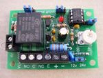 Timer / pulsing relay board , adjustable 0-60 secs or 0-60 mins