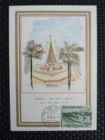 VATICAN MK 1964 INDIA BOMBAY STADIUM POPE MAXIMUM CARD MAXIMUM CARD MC CM c4436