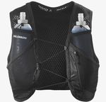 Salomon Active Skin 4 Set Running Vest XS Unisex RRP £ 100 Black