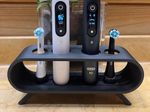 Oral-B iO Dual Toothbrush Holder – Free Standing Storage for 2 Handles