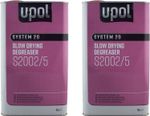 U-Pol 2 x System 20 Anti-Static Anti-Silicone Slow Panel Wipe Degreaser 5L Litre