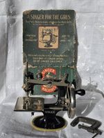 SINGER A Singer for the Girls Mechanical Vintage Child’s Sewing Machine